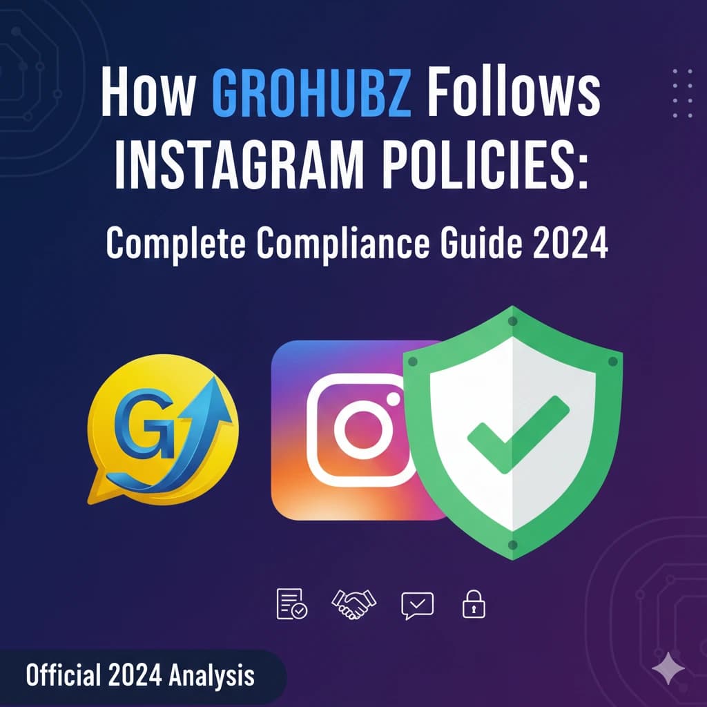 How Grohubz Follows Instagram Policies: Complete Compliance Guide 2024