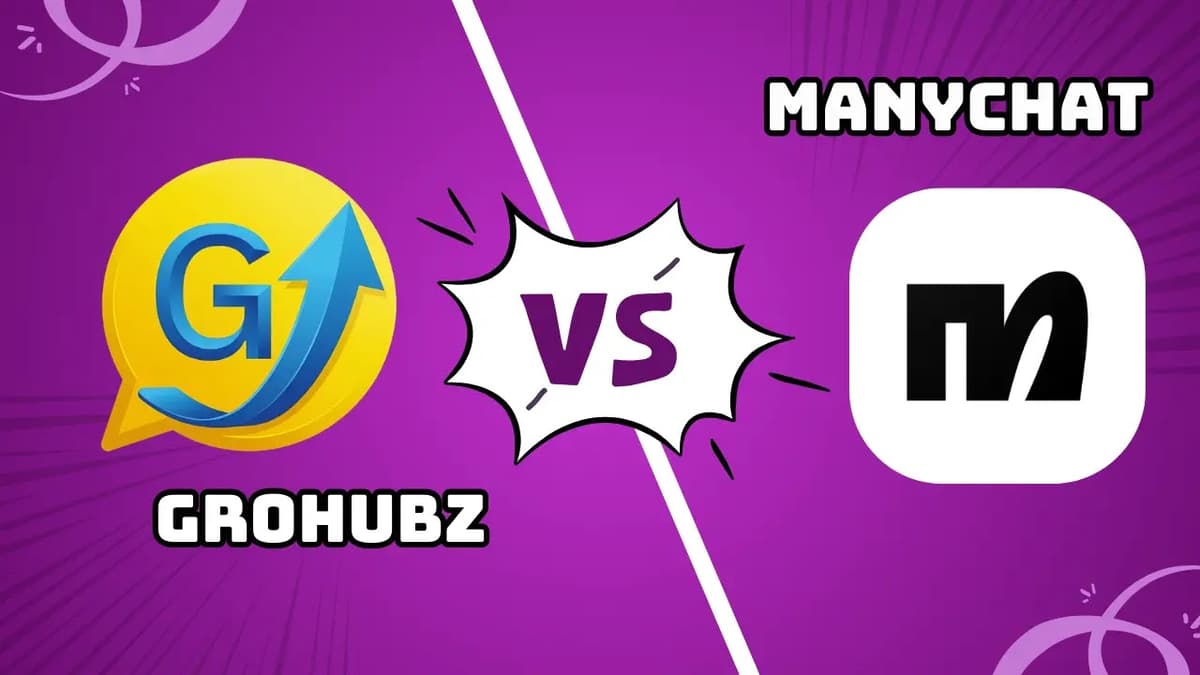 Grohubz vs ManyChat: Why Grohubz is the Best Instagram DM Automation Tool